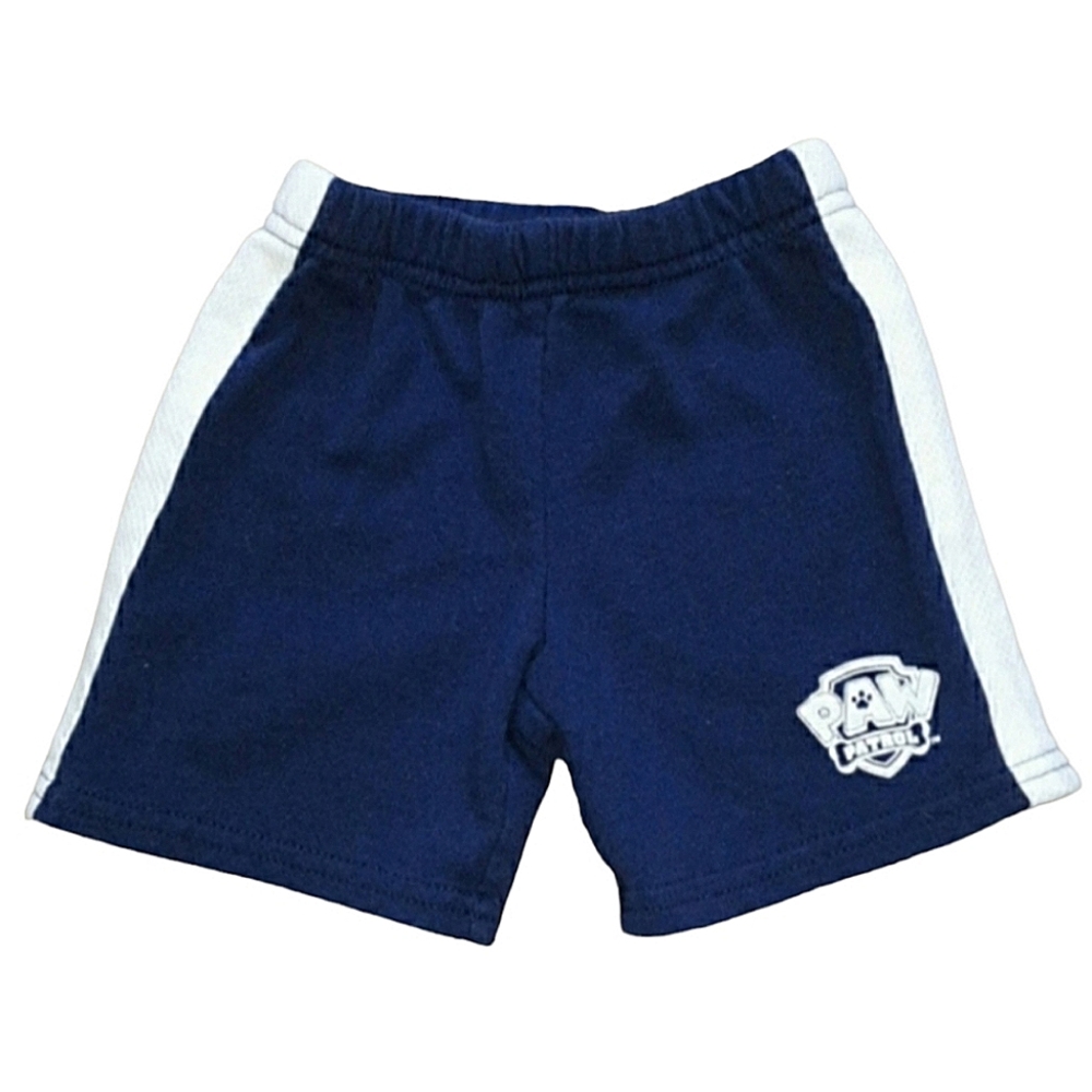 FREE Paw Patrol Baby Boy 12M Navy Blue Paw Patrol Logo Shorts